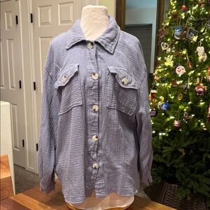 Fantastic Fawn Light Blue Button-Down Shirt